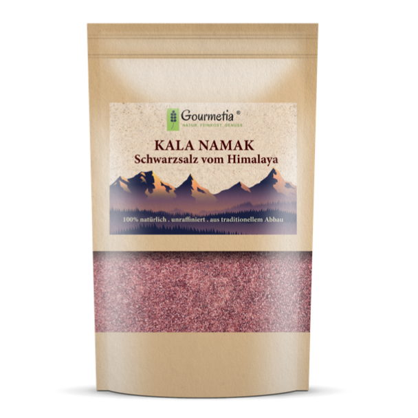 Kala Namak sale nero pregiato e naturale