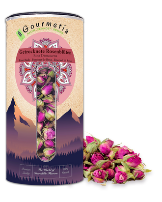 Boccioli di rosa essiccati, Rosa Damascena